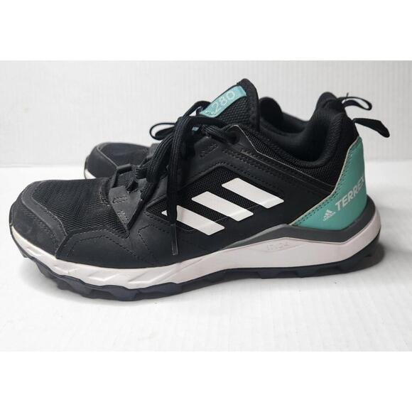 Adidas Terrex AX3 Shoes Womens Size 7.5 Black White Trail Running Outdoor FX6981 - Picture 6 of 9